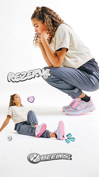 Pantofi Heelys Rezerve Low Black/White