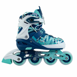 Story Spike Adjustable Inline Skates Albastru marin LED