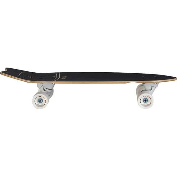 Surfskate Surfboard NKX Maverick negru și maro Ebony 31 "