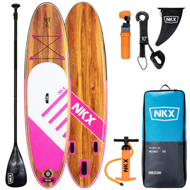 SUP placă gonflabilă de turism NKX Instinct roz / alb 10'2