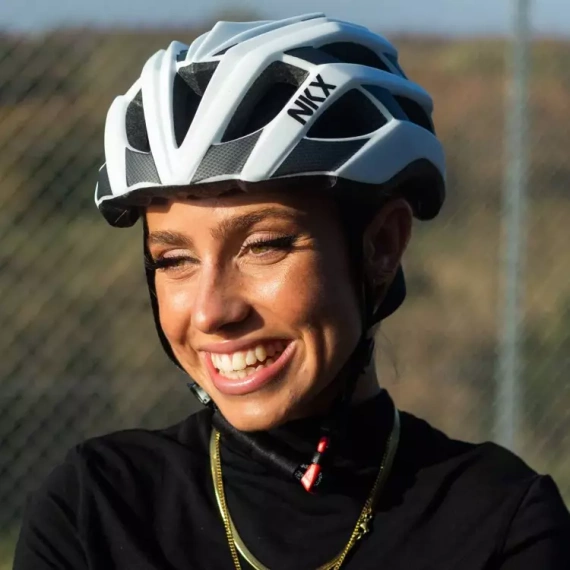 NKX Racer Pro Bike Helmet Black L/XL