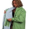 Poncho Poncho Jacket Story Change Robe Olive