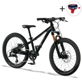 KUbikes 20S DISC bicicletă superușoară pentru copii Negru