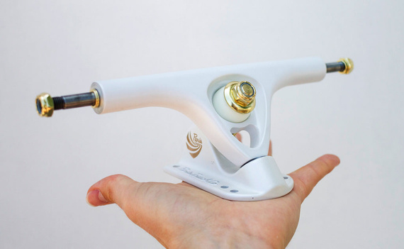Longboard Trucks Paris V3 180 mm 50° Longboard Trucks Pearl White