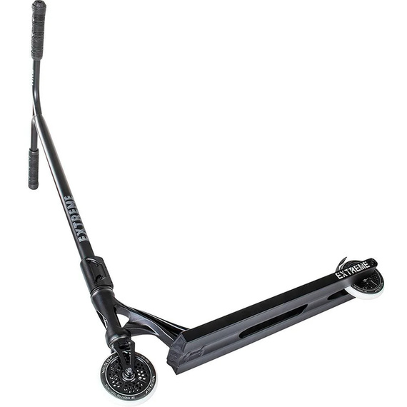 Performanță Scooter mare aluminiu ușor larg ghidon și platformă NKD Extreme negru wys. 91 cm