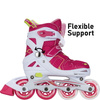 Story Blaster Inline Skates patine cu rotile reglabile Roz