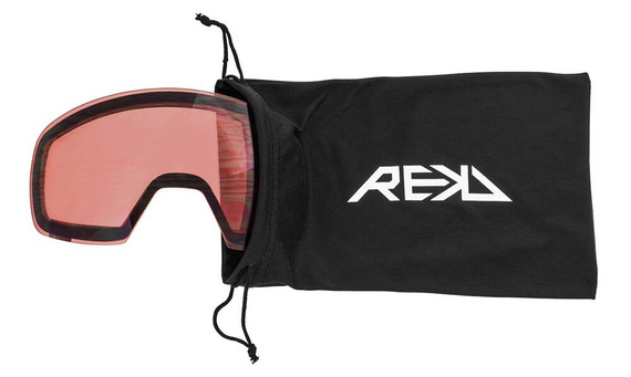 REKD Ascent MagSphere Snow Goggles Kit Black/Chromatic Torch M/L ochelari de snowboard și schi