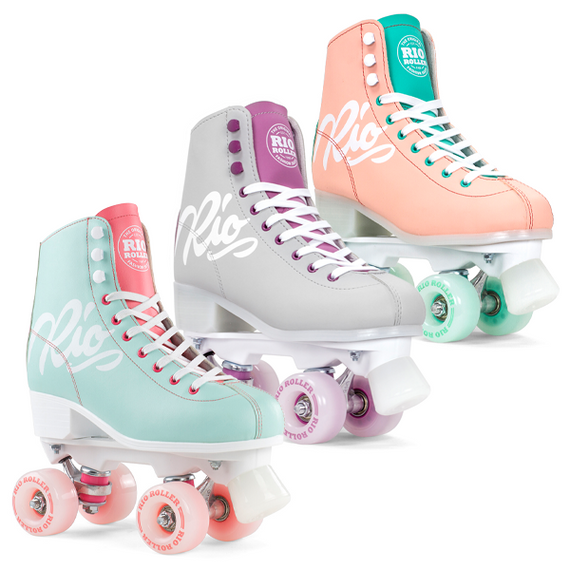 RIO ROLLER Script Patine Quad Turquoise
