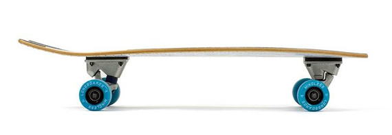Mindless Surf Skate Fish Tail Alb 29.5" bord