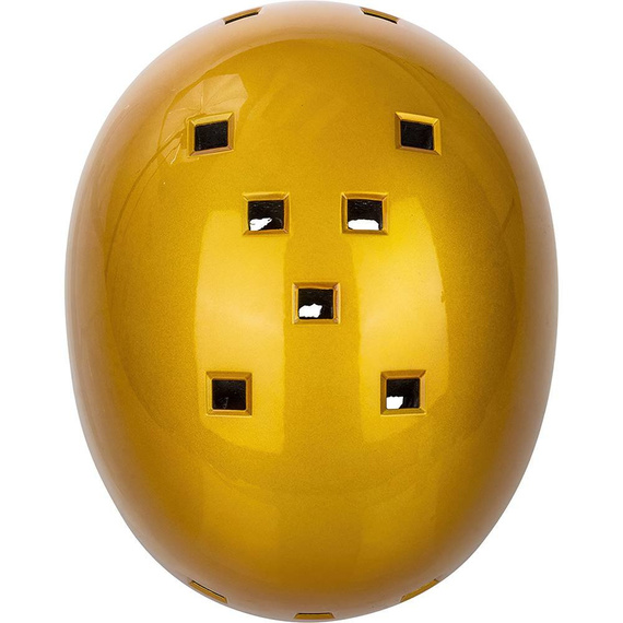 NKX Brain Saver Cască de skateboard Aur strălucitor