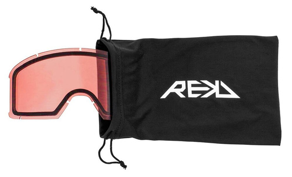 REKD Classic SnapFit Snow Goggles Kit Black/Chromatic Sapphire M/L snowboard și ochelari de schi