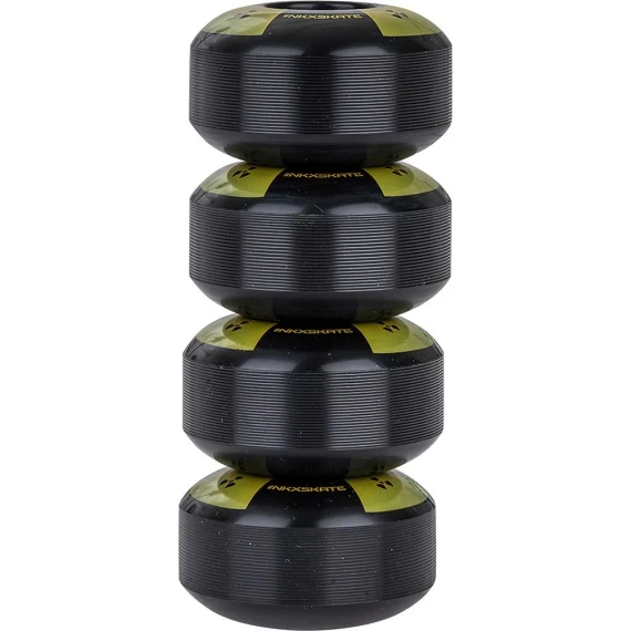 NKX Candy Series Toxic negru și galben 53mm 99A roți de skateboard