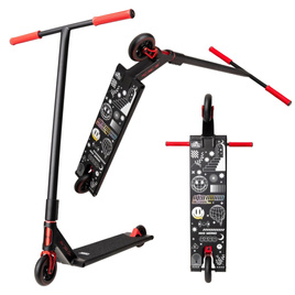 Scuter de performanță NKD Mono negru și roșu wys. 95 cm