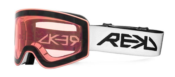 REKD Rocker MagLock Snow Goggles Kit White/Mirror M/L snowboard și ochelari de schi