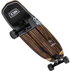 Cruiser NKX Classic Ebony White Cruiser 29" Skateboard