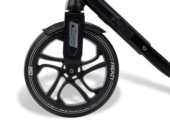 FRENZY 250mm oraș scuter Recreational negru