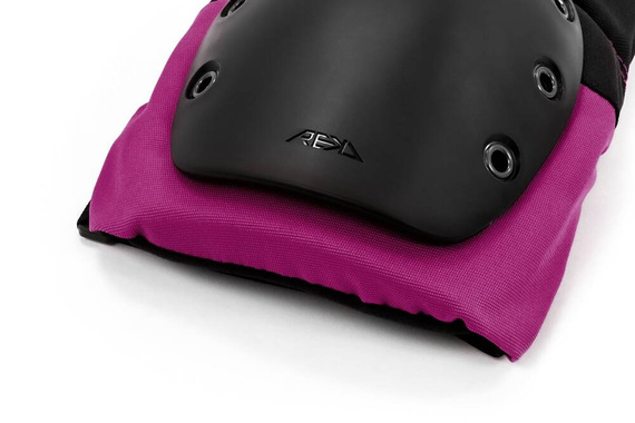 Genunchiere REKD Ramp negru roz