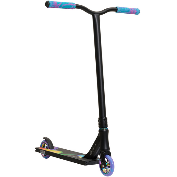 Scuter de performanță NKD Rally V4 Negru & Rainbow wys. 83 cm