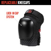 Triple Eight Kp 44 Genunchiere Negru