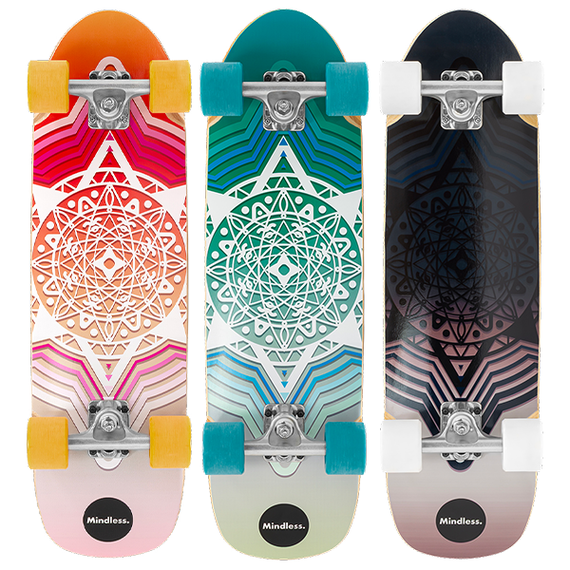 Skateboard Cruiser Mindless Drifter Turquoise 28"