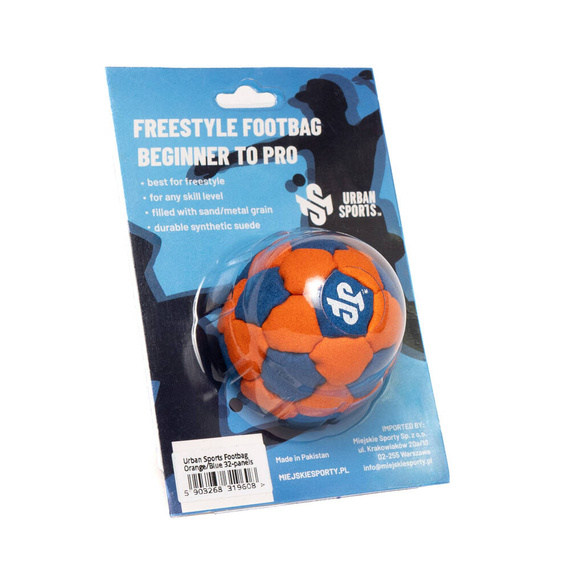 Zośka Footbag Urban Sports 32 Panouri Albastru și portocaliu