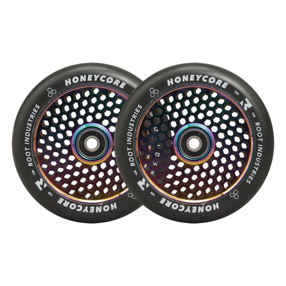 Root Industries Honeycore Black Pro Scooter Wheels 2-Pack Rocket Fuel 120mm (2 buc.)