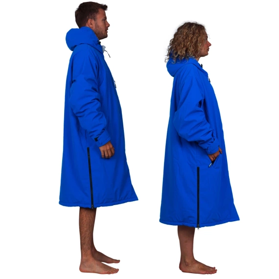 Poncho Poncho Jachetă Story Change Robe Albastru