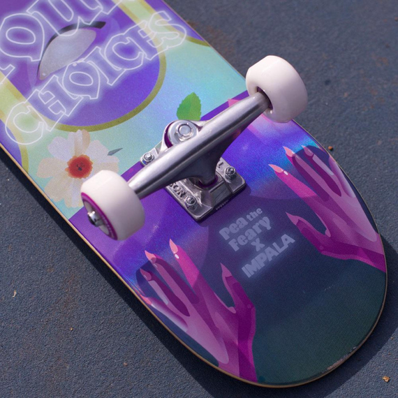 Impala Mystic Skateboard Pea The Feary 8.0"