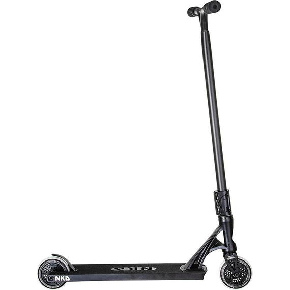 Performanță Scooter mare aluminiu ușor larg ghidon și platformă NKD Extreme negru wys. 91 cm