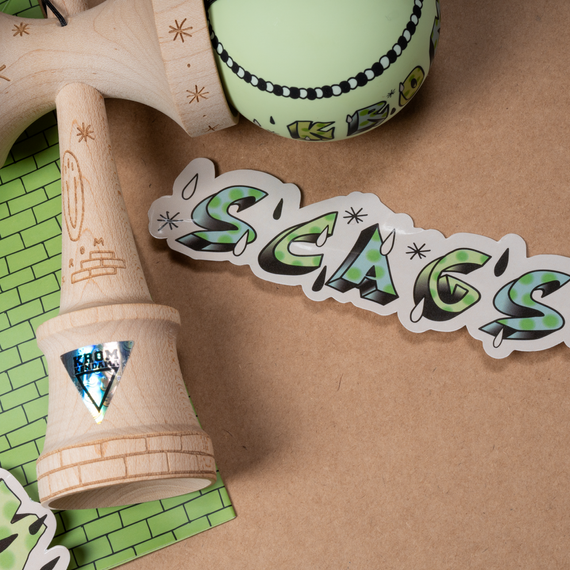 Kendama KROM SCAGS OG MOD Magnolia