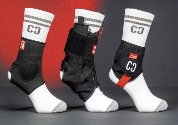 Protecții pentru glezne CORE Ankle Guards Negru