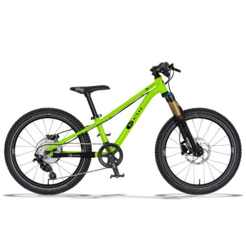 Superlekki rower dla dzieci KUbikes 20S DISC Zielony