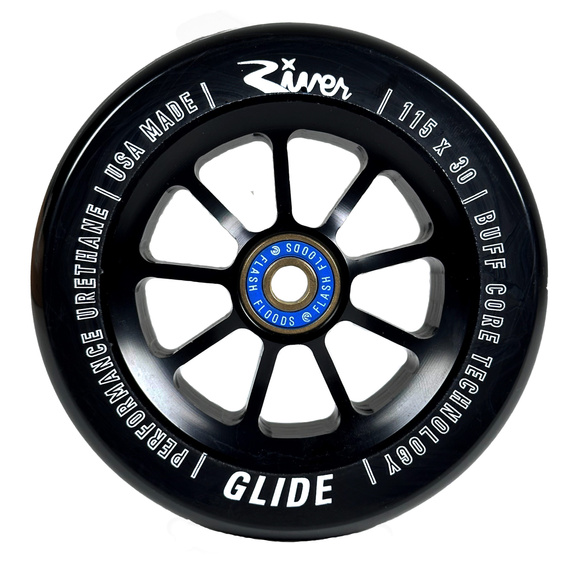 Roți pentru scuter River Glide Pro Shadow 115 mm (2 buc).)