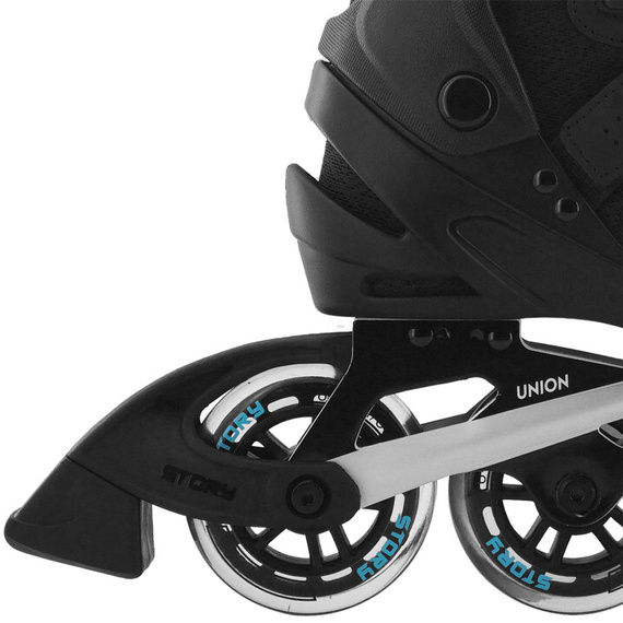 Patine cu rotile de agrement Inline STORY Union negru/albastru