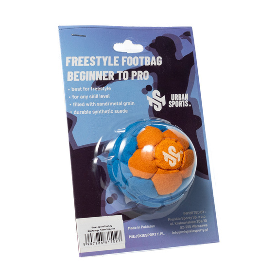 Zośka Footbag Urban Sports 32 Panouri Albastru Orange Flower