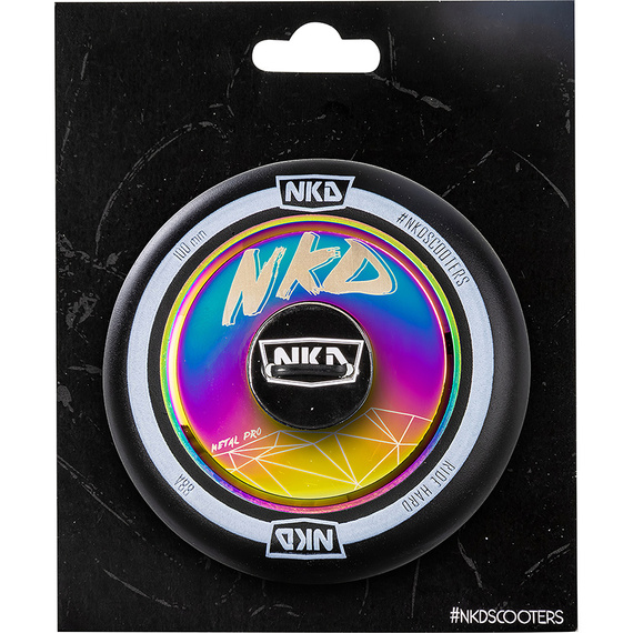 Roată pentru scuter NKD Metal Pro Rainbow 100 mm