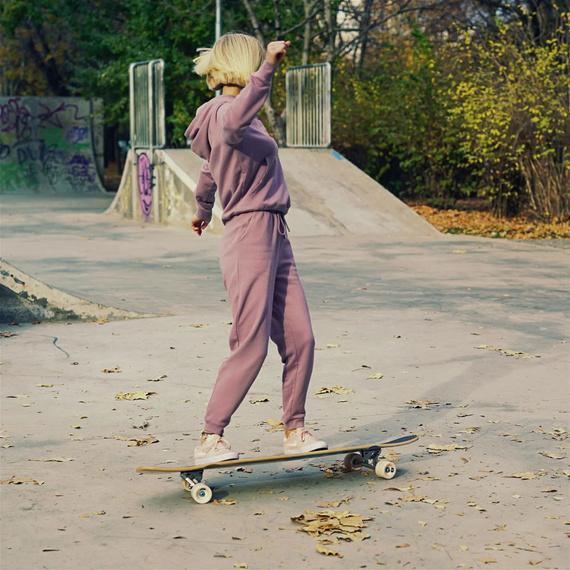 Longboard pentru dans NKX Vegas Blue 116 cm