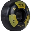 NKX Candy Series Toxic negru și galben 53mm 99A roți de skateboard