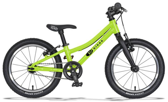 Superlekki rower dla dzieci KUbikes 16s 2-biegowy Zielony