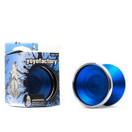 Yoyo metalic pentru utilizatori avansați YoYoFactory BiMetal Blue