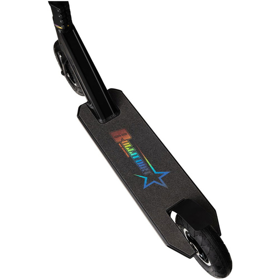 NKD Bullit Off-road Dirt Scooter negru și curcubeu 92 cm