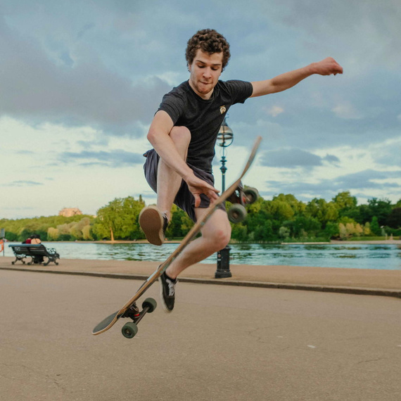 NKX Superior Dancing Longboard Gold 48.5"