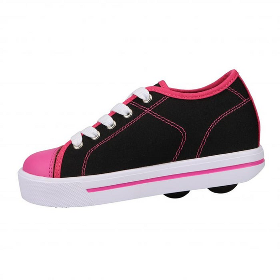 Pantofi Heelys Classic X2 negru/alb/roz