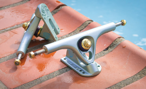 Longboard Trucks Paris V3 180 mm 50° Longboard Trucks Crystal Blue