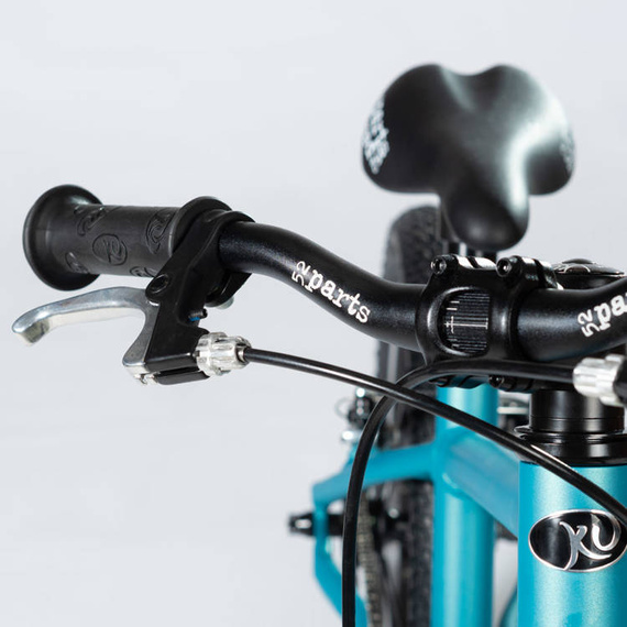 Superlekki rower dla dzieci KUbikes 16L Turkusowo-Czerwony