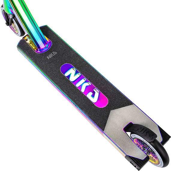 NKD Fuel Lightweight Street Performance Scooter Rainbow wys. 84 cm