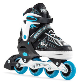 Patine cu rotile în linie reglabile SFR Pulsar Blue S