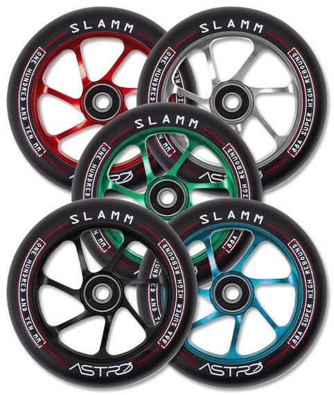 Roată de scuter SLAMM 110mm ASTRO Titanium
