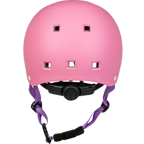 NKX Brain Saver Cască de skateboard roz și violet
