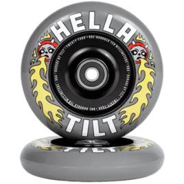 Tilt x Hella Rage Pro Scooter Wheels 2-Pack Grey 110 mm (2 buc).)